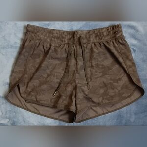 Velocity Athena 2 In 1 Running Shorts Black Camo L